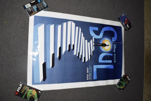 Disney Pixar SOUL Movie Poster 27x40  Original - As-is 