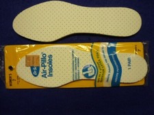 Vintage 2 Pair New Dr. Scholl s Air-Pillo Shoe Insoles Women s size 7
