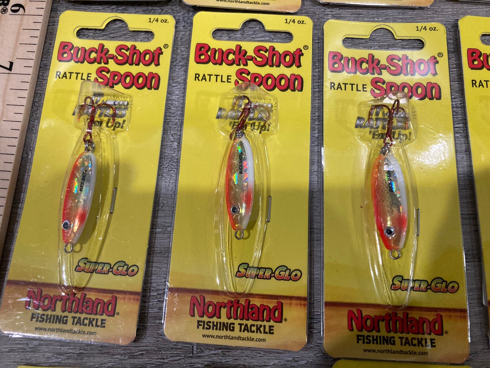 Lot of 50 Northland Spoons - Buckshot - Forage Minnows - Flutter - Mixed Styles - Image 6