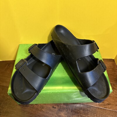 Birkenstock Men's Arizona EVA Black Waterproof Sandals Slides
