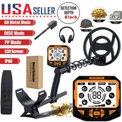 Pro Metal Detector Waterproof Underground Treasure Gold Silver Hunter High Sens