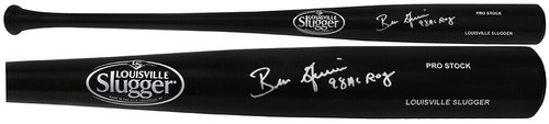 Ben Grieve Signed LS Pro Stock Black Baseball Bat w/98 AL ROY - (SCHWARTZ COA) - Picture 2 of 2