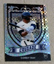 2021 Panini Crusade Building Blocks #12 Corey Ray RC Rookie - Milwaukee Brewers