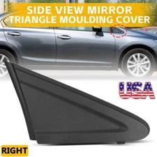Mirror Corner Molding Pillar Fender Trim Right Side For Honda Civic 2012-2015