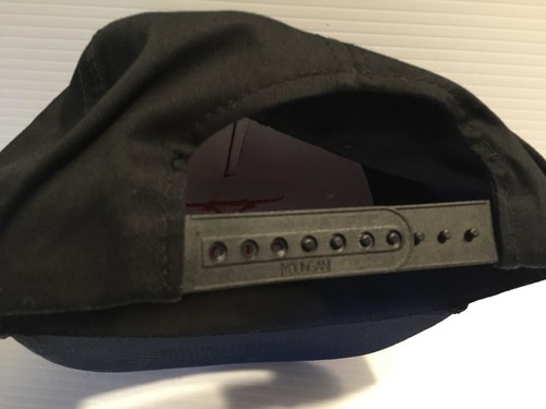 No Name Steaks black hat trucker cap snapback YoungAn - Picture 11 of 12