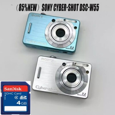 （85%New）Sony Cyber-shot DSC-W55 3x Optical Zoom