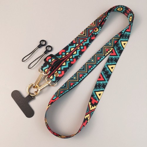 Retro Totem Patterns Anti-lost Rope Phone Chain Straps Phone Accessories - Photo 10 sur 14