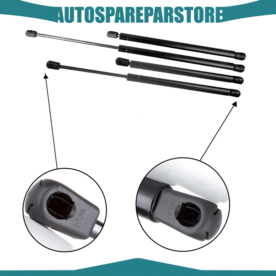 Juego de 6 soportes de elevación de 2 capós 2 ventanas 2 puertas traseras para Hyundai Santa Fe 2001-2006 Foto 4 de 4