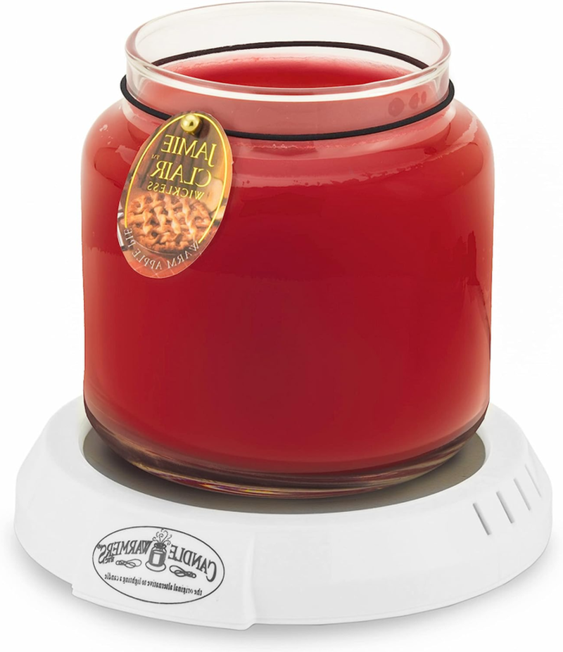 Electric Candle Warmer Plate for Jar Wax Melt with Aroma Fragrance  -image