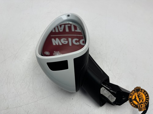 2015-2024 PORSCHE MACAN RIGHT SIDE DOOR REAR VIEW MIRROR W/ BLIND SPOT WHITE OEM - Picture 7 of 13