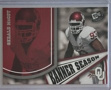 2010 Press Pass Banner Season #BS14 Gerald McCoy Oklahoma Sooners Football Card 