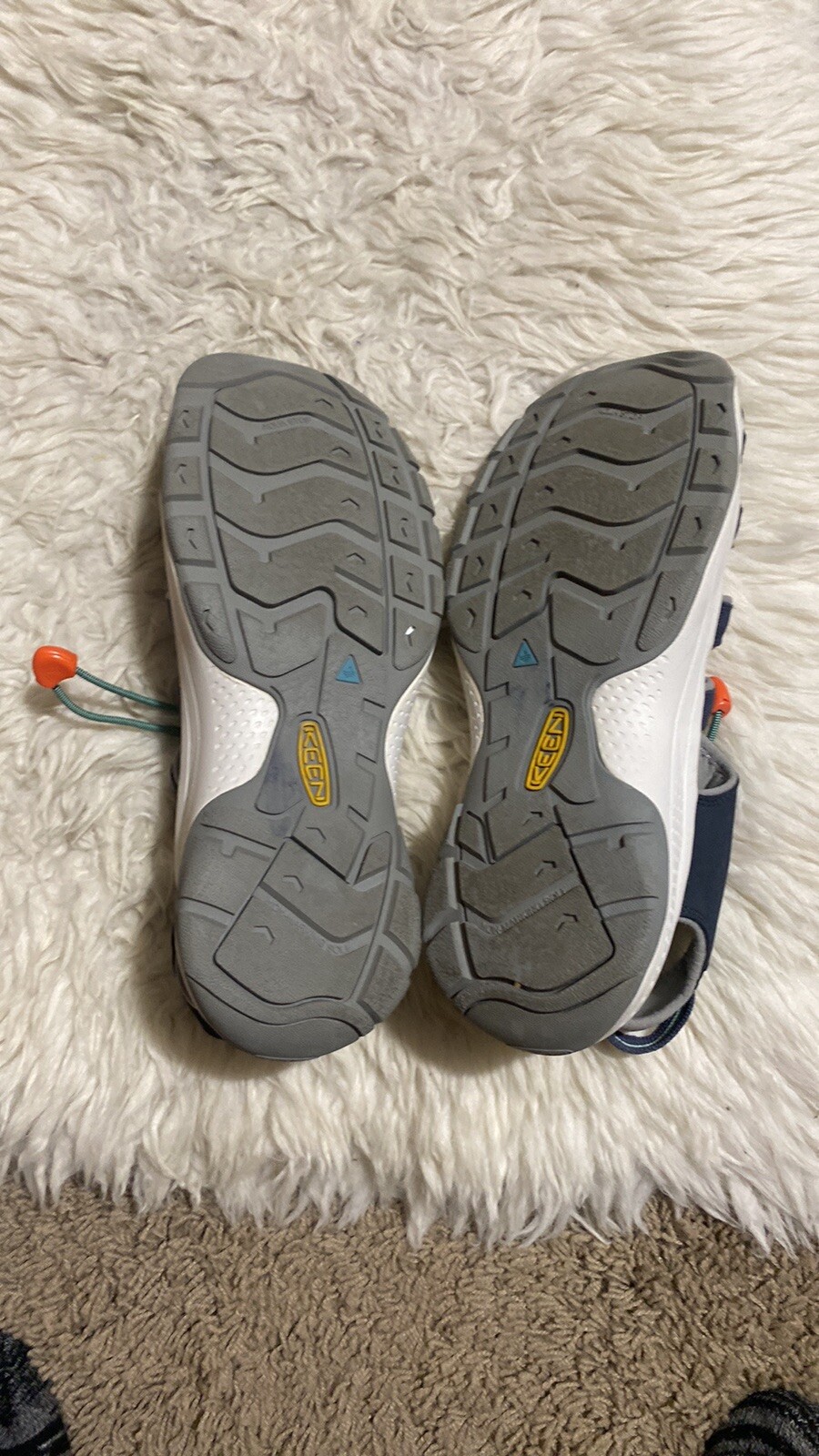 Keen sandalo donna Astoria West blu navy vetro smussato misura 9 5