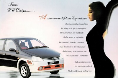 DC Design Honda, Daewoo, Hyundai tuning car range (India)_2002 Prospekt Brochure