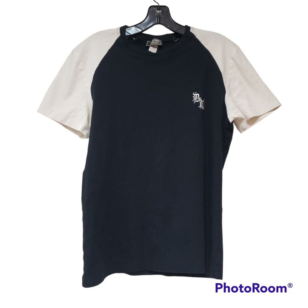 Gianni Versace couture tee short sleeves black and white men Size S