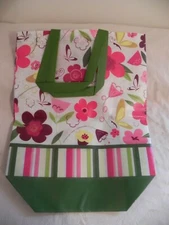 Lakota Sioux Floral Reuseable Shopping Tote/Bag, Brand New (15" x 13" x 6")