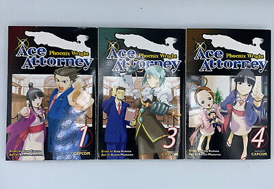 Capcom Phoenix Wright: Ace Attorney Manga Volumes 1 & 2 English