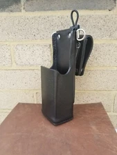 Motorola™ APX6000XE 2.5 LG Battery  Lthr Case w/svl B/L,D-rings Caseguys