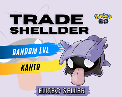 Shellder Pokémon GO - Pokemon Trade Shellder GO - Chance Lucky - Kanto