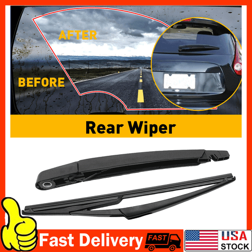 Juego de brazo y cuchillas limpiaparabrisas trasero para Nissan Rogue 2008 2009 2010 2011 2012 2013 nuevo - Imagen 13 de 17