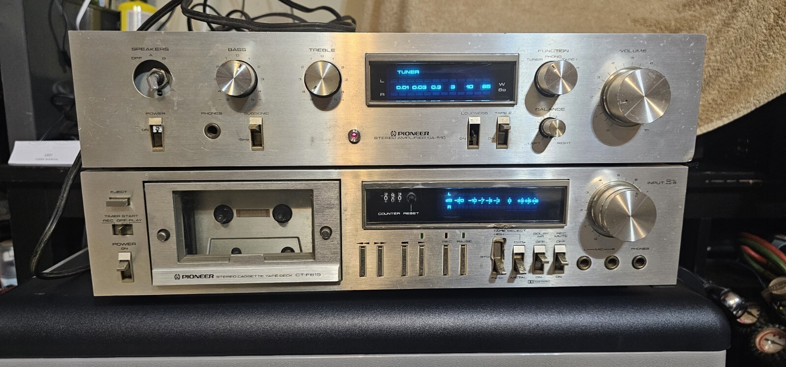 pioneer sa-510 And Ct-f650