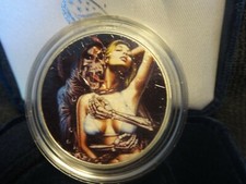 2025 Silver Eagle Colorized " Sexy Lady Might Get the Next bite " The Reaper