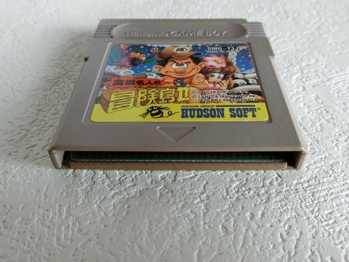 TAKAHASHI MEIJIN ADVENTURE ISLAND 2 II GB HUDSON Nintendo Gameboy From Japan - Picture 3 of 6