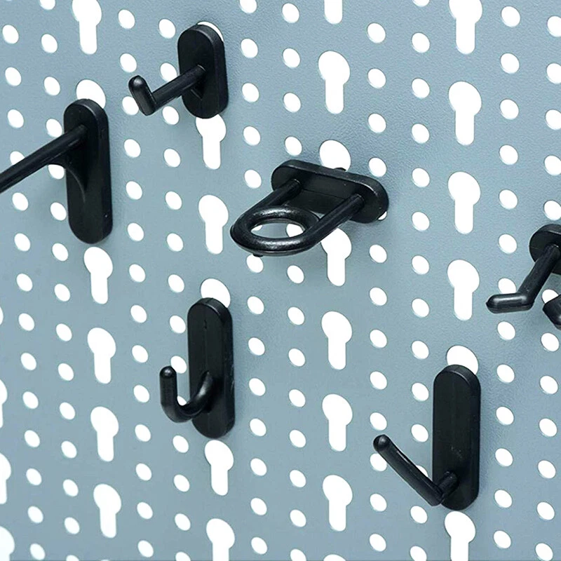 PANNELLO PORTAUTENSILI PORTA UTENSILI FORATO OFFICINE GARAGE  CON/SENZA GANCI - Imagen 3 de 4