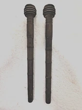 Vintage Wooden Yarn/ Thread/ Wool Spool/Spindle/Bobbin Lot of 2