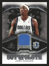 Josh Howard 2007-08 SP Game Used Cut from the Cloth #CCJH