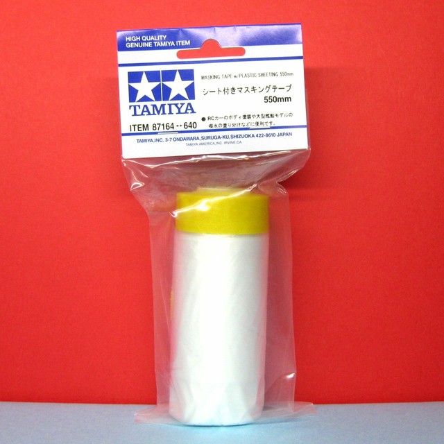 Tamiya 87164 Masking Tape With Plastic Sheeting 550mm U EBay