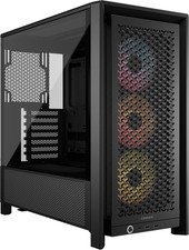 4000D RS ARGB Frame Modular Mid-Tower ATX PC Case, High Airflow, 3X Pre-Installe