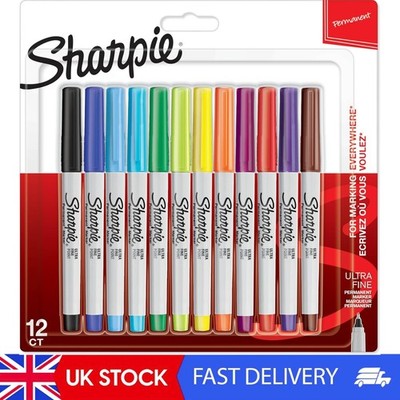 Sharpie Permanentmarker | ultrafeine Spitze für präzise Markierungen | verschiedene Farben