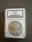 U.S. Mint 2008 American Silver Eagle $1 NGC MS69 1 oz .999 Cert 3202116-108
