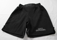 Elite Sports Unisex Kid's Drawstring Black Jack BJJ Shorts EJ3 Black Large NWT