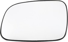 Car Rearview Left Driver Side Heated Mirror Glass Replacement W/Backing Plate fo