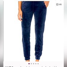 Prana Navy Velvet phoenix Jogger