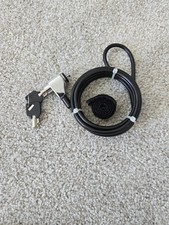 Mobile Edge Key Cable Laptop Lock With High Security Black A880997