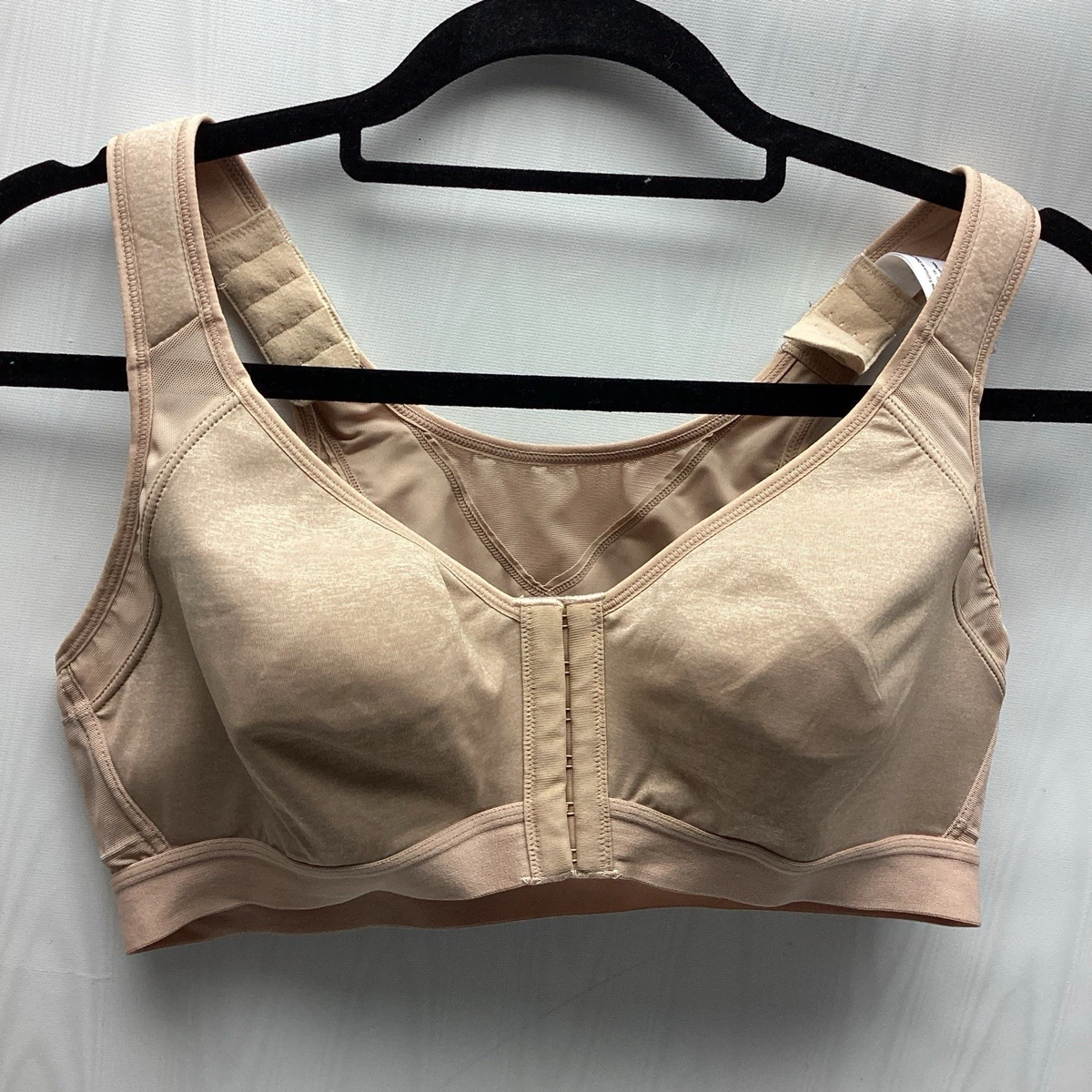 Reggiseno Post Operatorio Lison In Cotone - Chiusura Avanti Blu Marine - Foto 8