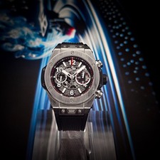 Hublot Big Bang Unico 44mm Skeleton Dial Titanium 411.NX.1170.RX Box & Papers 3