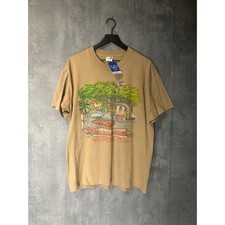 Vintage San Antonio Texas Riverwalk T Shirt USA Made Tourist Graphic Tee (L)