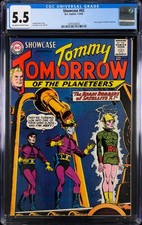 SHOWCASE # 42 TOMMY TOMORROW SILVER AGE COMIC 2/1963 CGC 5.5
