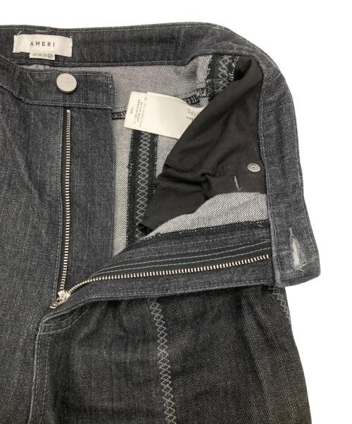 Ameri                    Denim pants black 011208… - image 3