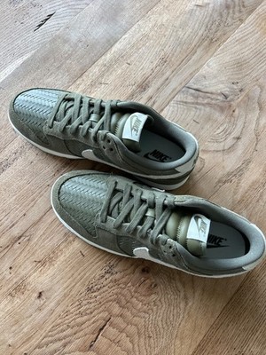 Nike Dunk Nike Dunk Low Woven Premium SE - Women s Olive Gum Size 10Gum