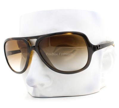 Ray-Ban Sunglasses RB 4162 710/51 Unisex Polished Brown Havana with Case