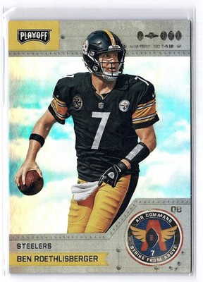 2018 Panini Playoff #2 Ben Roethlisberger Air Command Strike from Above