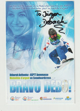 Deborah Anthonioz Fra Snowboard OS 2010/2 Org. Sig.