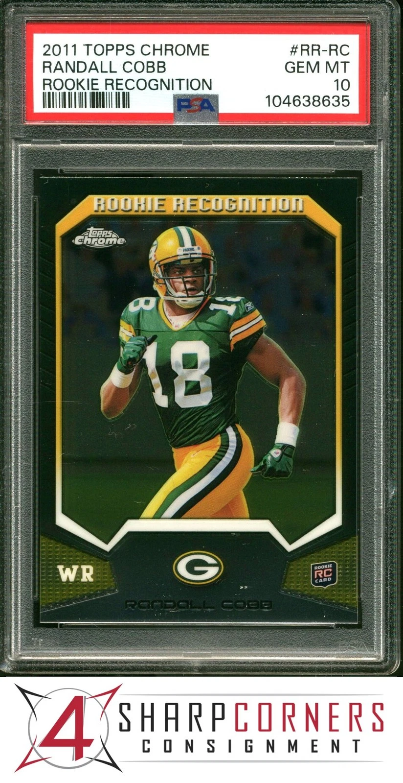 Randall Cobb Topps Chrome Rookie Recognition #RRRC Base