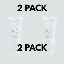  2pack  Nuskin AP24 Whitening Fluoride Toothpaste/ New Free Shipping