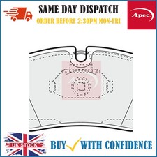 For Bmw Z4 Front 2002-2009 2.0 2.2 2.5 3.0 Apec Brake Pads Set PAD1061