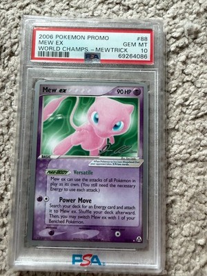 Mew ex - 2006 (Jason Klaczynski) 88/92 World Championship Decks